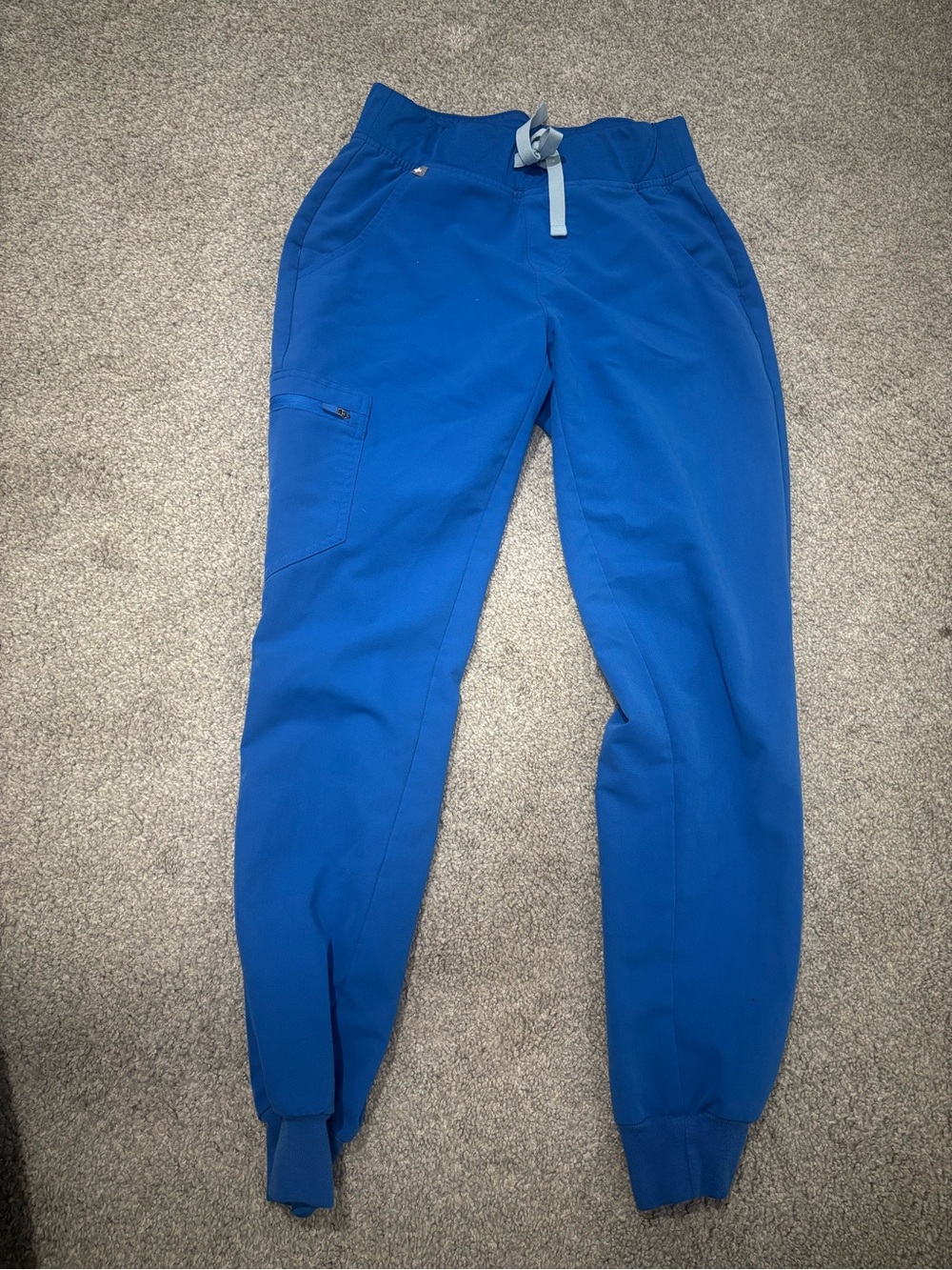 Figs Women’s Zamora joggers scrub pants Royal Blue